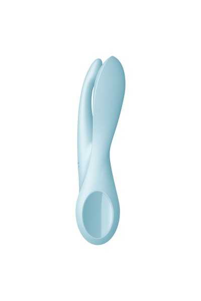 Stimolatore vaginale Threesome 1 azzurro