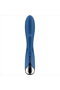 Vibratore rabbit Spinning 1 blu