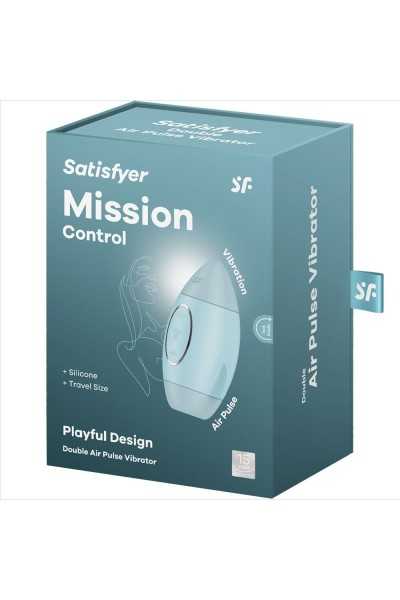 Stimolatore clitorideo Mission Control azzurro