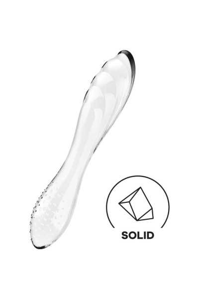 Dildo in vetro Dazzling Crystal 1 trasparente