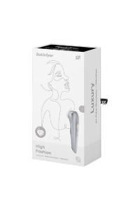 SATISFYER HIGH FASHION LUXURY ESTIMULACION ONDAS Y VIBRACION