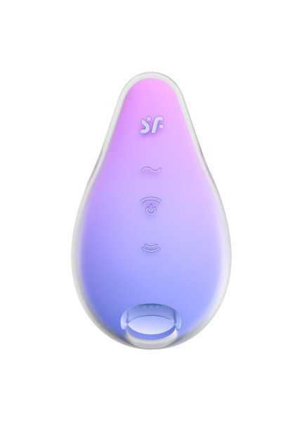 Stimolatore clitorideo Mermaid Vibes viola e rosa