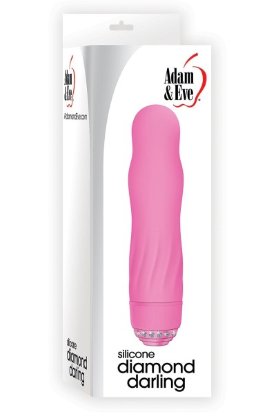 Mini vibratore Diamond Darling rosa