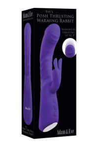 Vibratore rabbit riscaldante con spinta