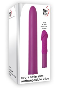 Vibratore con guaina realistica Eve's Satin Slim