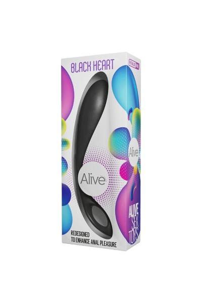 Dildo anale Black Earth 17,7 cm