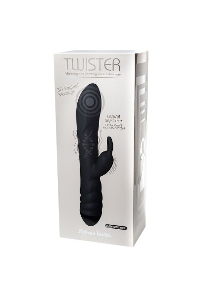 Vibratore rabbit rotante Twister