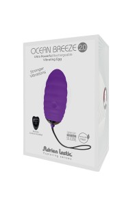 Uovo vibrante telecomandato Ocean Breeze 2.0 viola