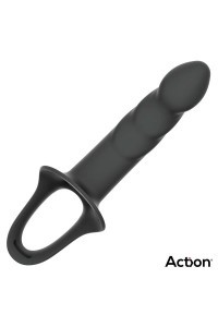 Imbracatura con dildo cavo taglia S nero