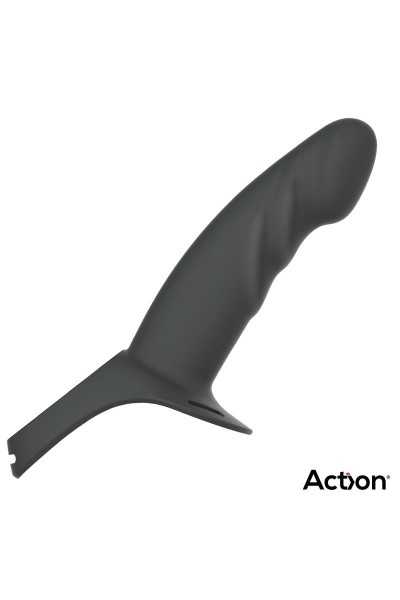 Imbracatura con dildo cavo taglia S nero