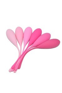 Kit 6 palline vaginali in silicone