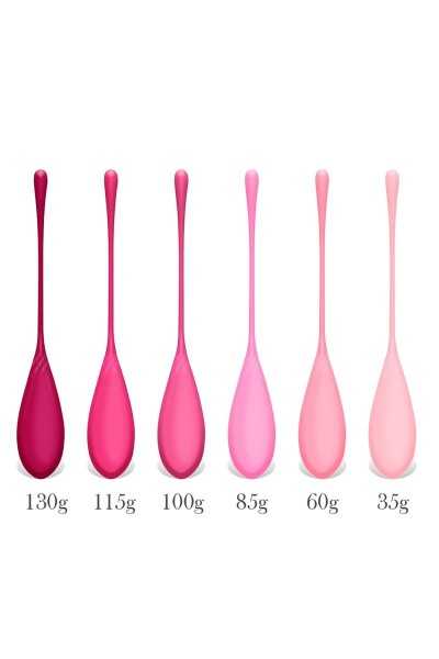 Kit 6 palline vaginali in silicone