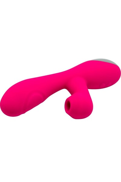 Vibratore rabbit con succhia clitoride Caribbean Shine Rosa - Alive