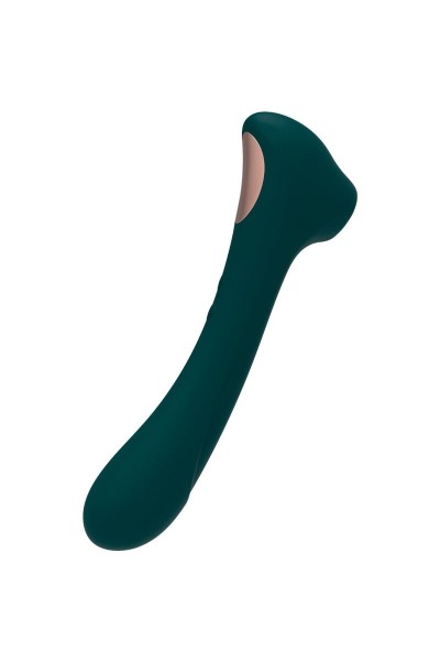 Stimolatore clitoride vibrante Quiver verde