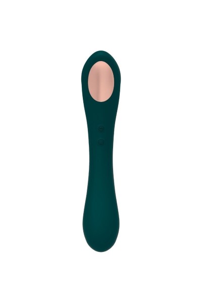 Stimolatore clitoride vibrante Quiver verde