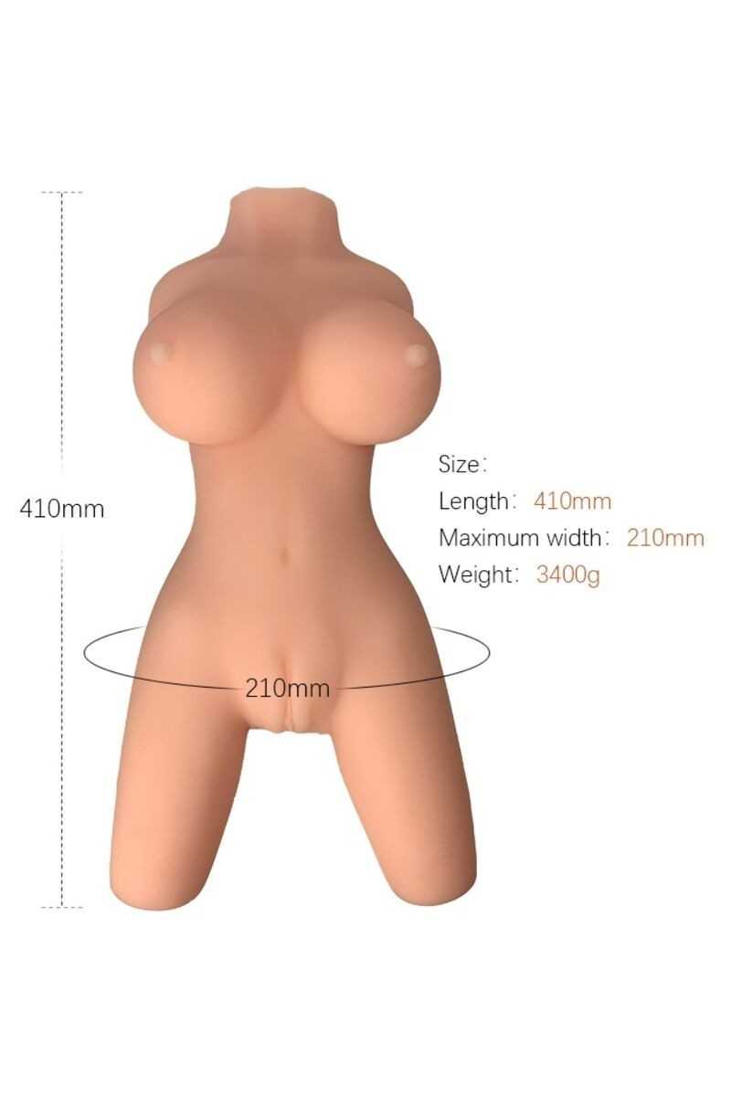 Torso femminile realistico mod.8