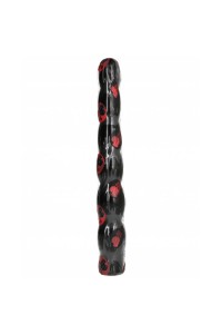 ALL BLACK ANAL DILDO 32CM