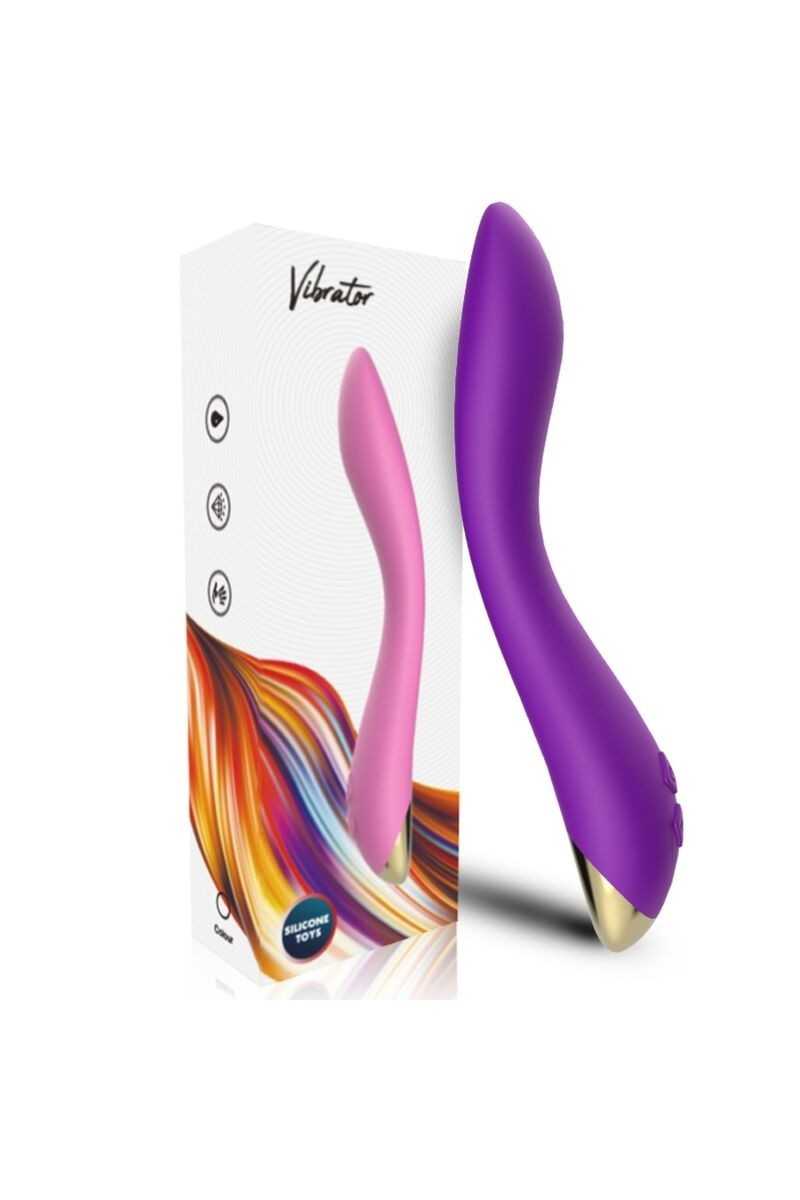 Vibratore punto G Flamingo viola