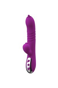 Vibratore rabbit con doppia lingua Fairy