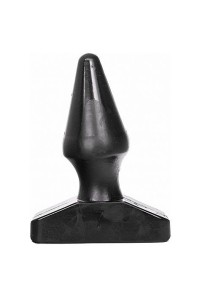 ALL BLACK PLUG ANAL 16CM