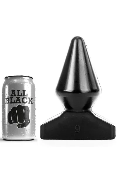 ALL BLACK ANAL PLUG 18,5CM