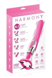 Stimolatore Harmony fucsia 4 in 1