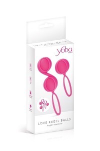 Kit 2 palline Geisha rosa