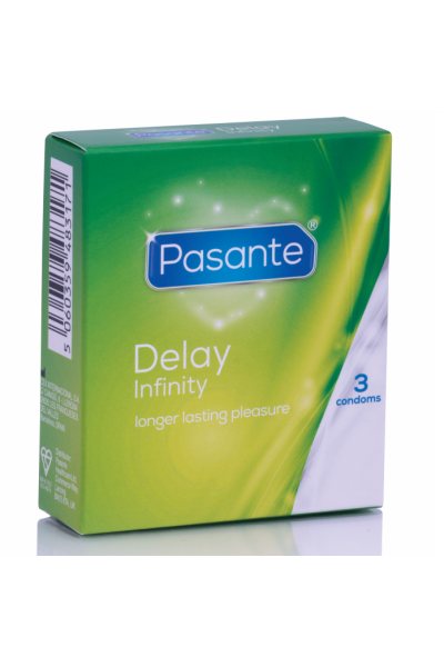 Preservativi ritardanti Delay Infinity 3 pz