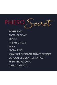 Profumo naturale e inodore ai feromoni per donna Phiero Secret 15 ml