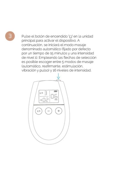 Elettrostimolatore per tonificare i muscoli U-Tonic