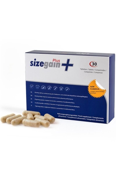Pillole per allungare il pene SizeGain Plus