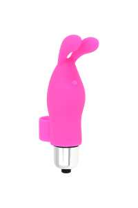 Vibratore ditale con rabbit