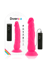 Vibratore realistico rosa 21 cm