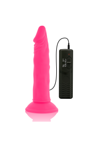 Vibratore realistico rosa 23 cm