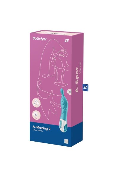 Vibratore punto A Mazing 2 turchese - Satisfyer