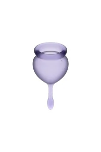 Coppette Mestruali Feel Good viola 15+20 Ml - Satisfyer