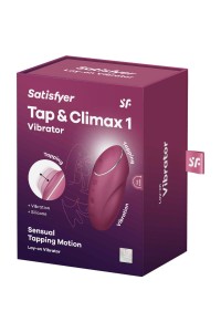 Stimolatore clitorideo Tap & Climax 1 rosso