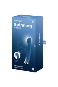 Vibratore punto G Spinning 1 blu