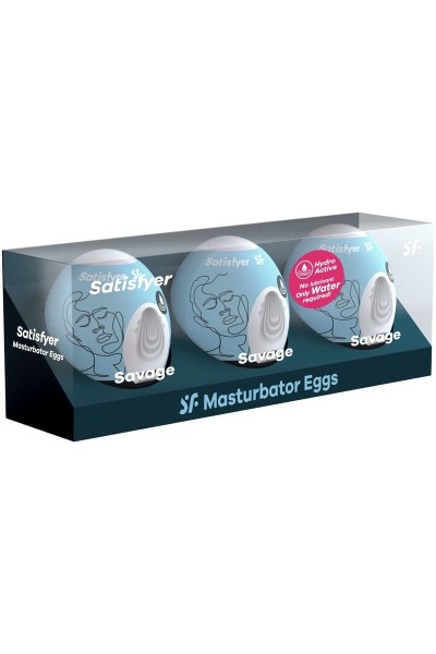 Set 3 Masturbatori Savage - Satisfyer