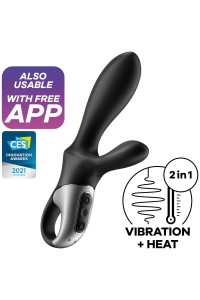 Stimolatore prostata e perineo e funzione calore con app Heat Climax +