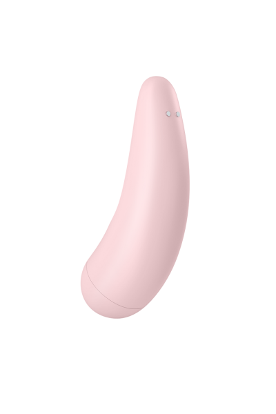 Stimolatore clitorideo con app Curvy 2 + rosa - Satisfyer