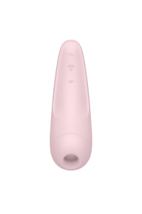 Stimolatore clitorideo con app Curvy 2 + rosa - Satisfyer