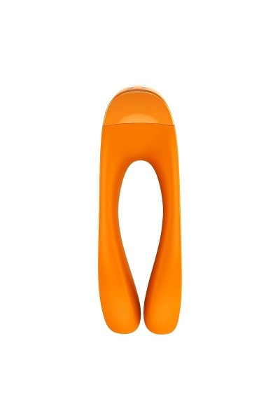 SATISFYER CANDY CANE VIBRADOR DEDO NARANJA