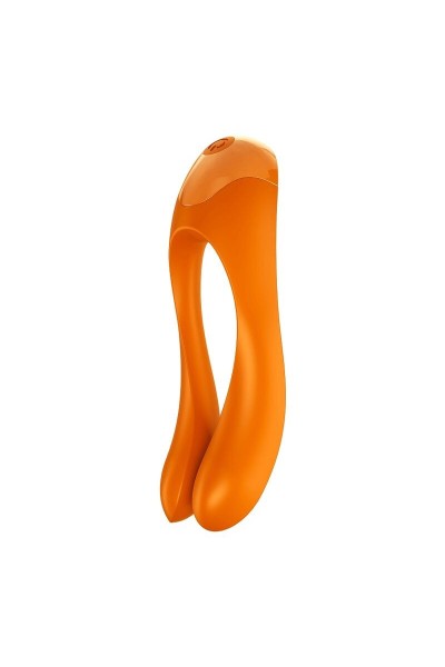 SATISFYER CANDY CANE VIBRADOR DEDO NARANJA