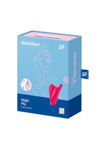 Vibratore ditale High Fly rosso - Satisfyer