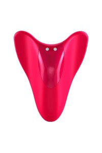 Vibratore ditale High Fly rosso - Satisfyer