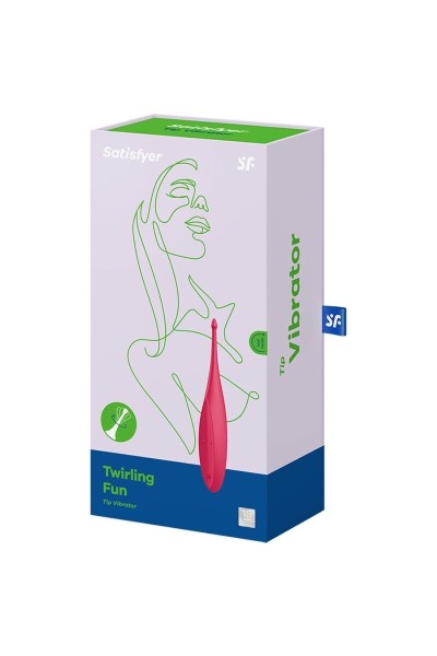 Stimolatore Clitorideo Twirling Fun Rosso - Satisfyer