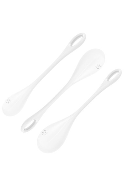 Set palline vaginali Yoni Power 1 bianco - Satisfyer