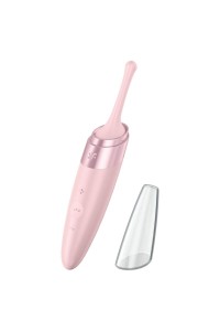 SATISFYER TWIRLING DELIGHT ESTIMULADOR CLITORIS ROSA