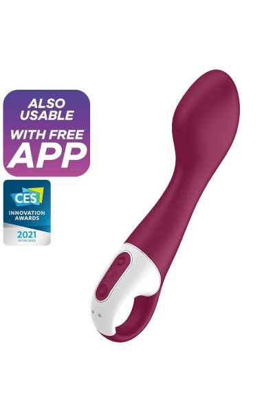 Vibratore punto G con app e funzione calore Hot Spot